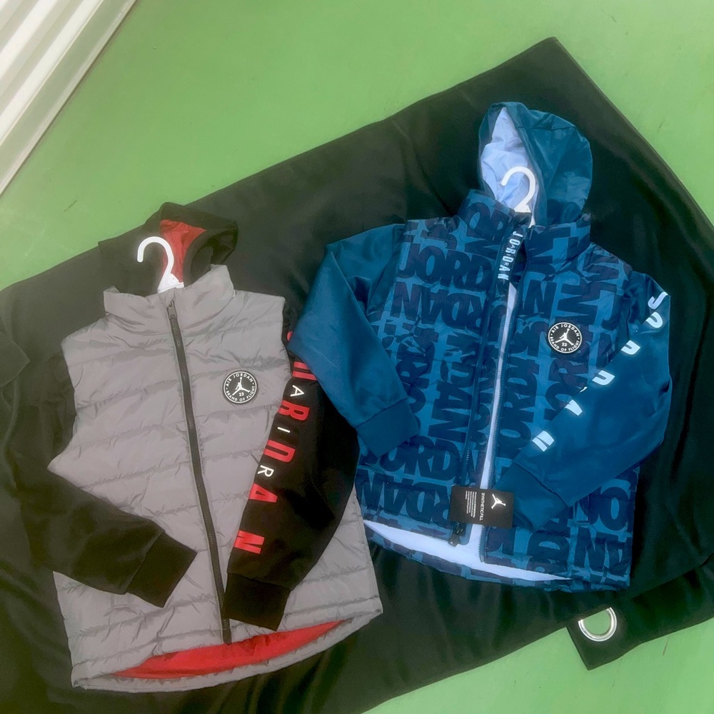 NWT Jordann jackets(10/12 boys)